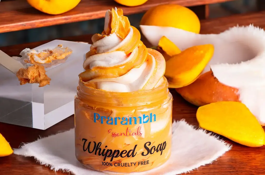 Whipped Soap | Mango-Coconut (100 ml bottle)